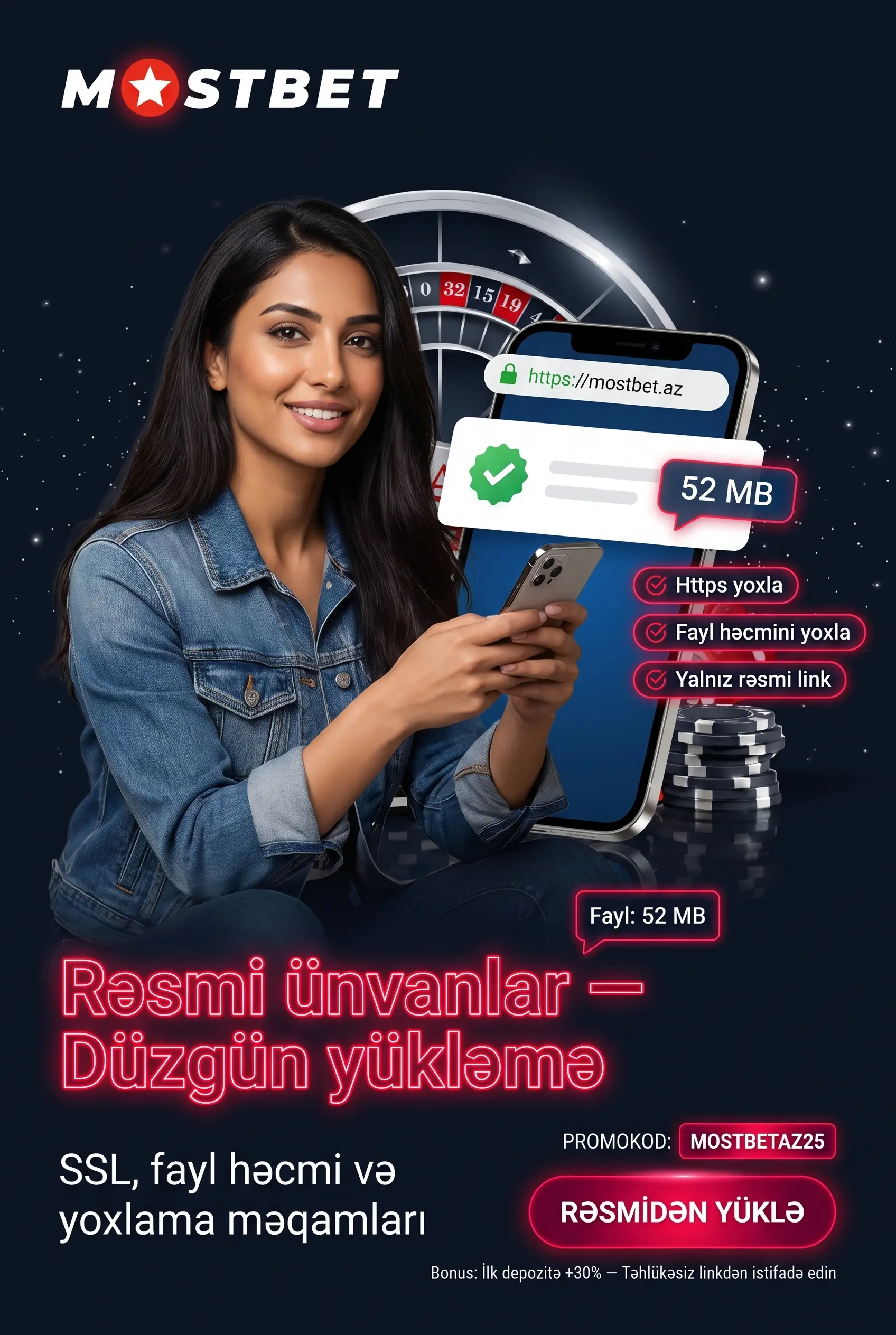 Mostbet APK-nı rəsmi mənbədən endirmək