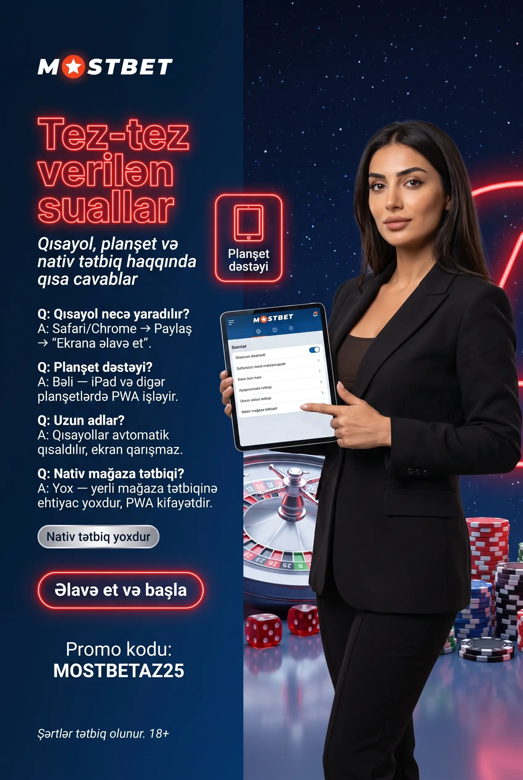Ana ekran FAQ