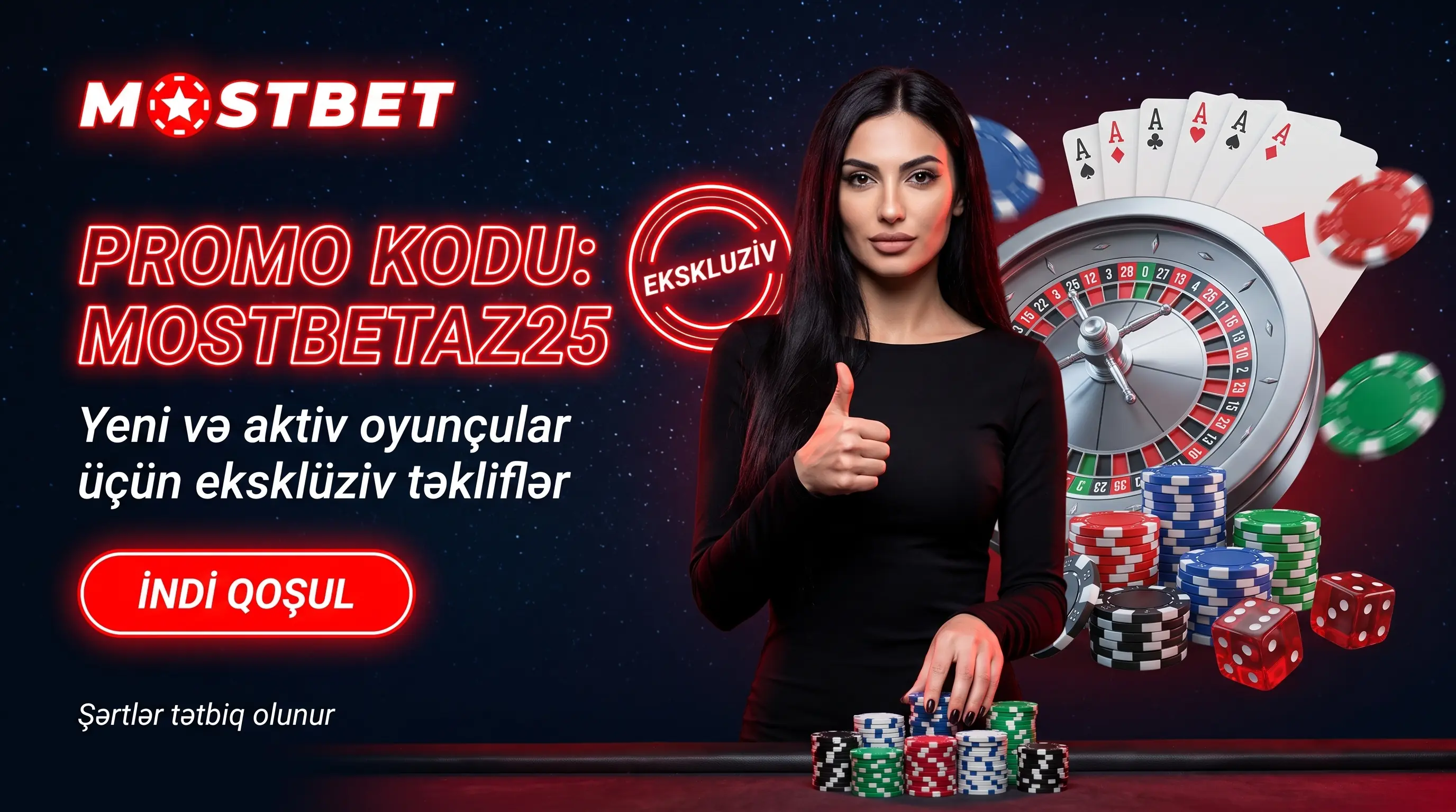 MOSTBETAZ25 promo kodu və Mostbet AZ bonusları